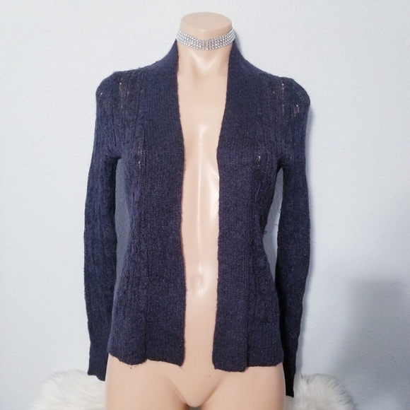 Banana Republic charcoal grey sparkle sweater XS - Picture 1 of 7